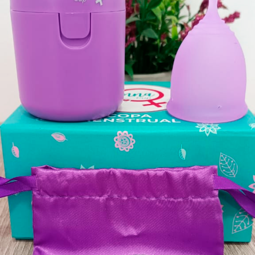 Kit  Donna Cup Lila • TALLA S •